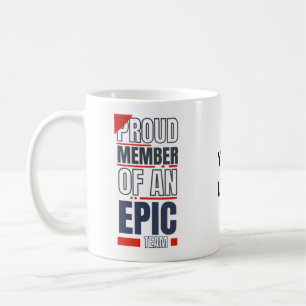 Custom Business Logo Teamwork Motivational Office Coffee Mug