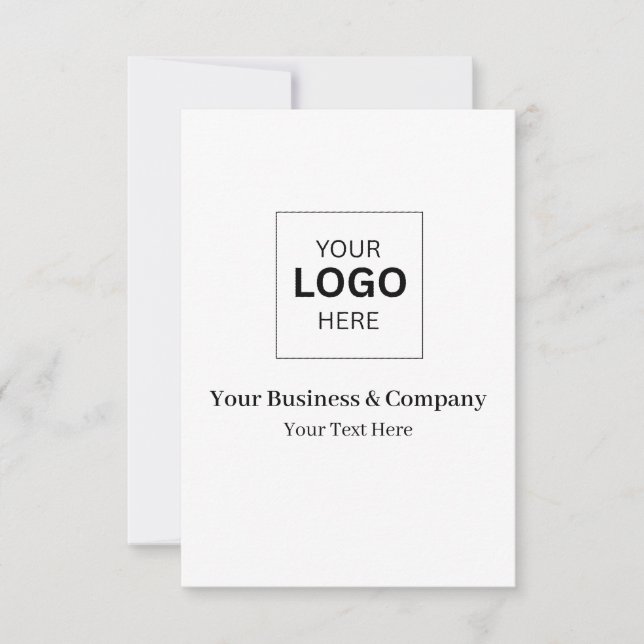 Custom Business Logo Template (Front)