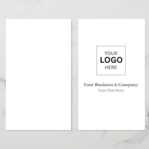 Custom Business Logo Template Brochure