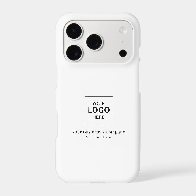 Custom Business Logo Template Case-Mate iPhone Case (Back)