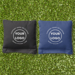 Custom Business Logo Text and Color Cornhole Bags