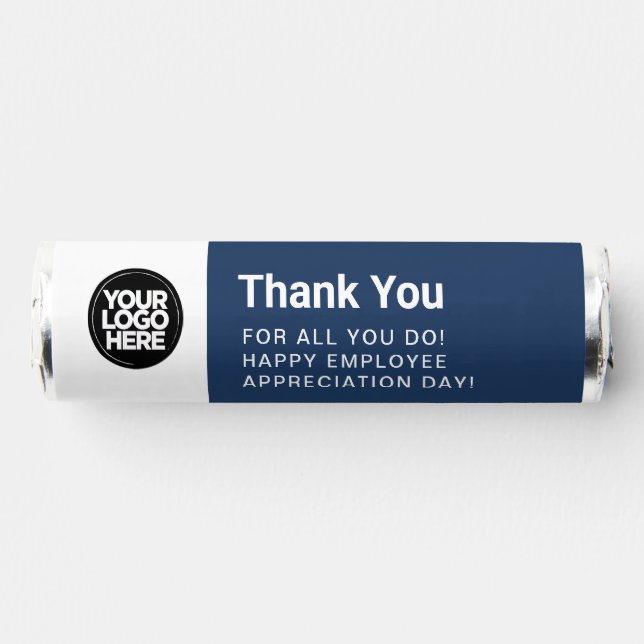 Custom Business Logo Text Employee Appreciation Breath Savers® Mints (Front)