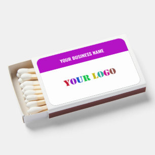 Custom Business Logo Text Promotional Matchboxes