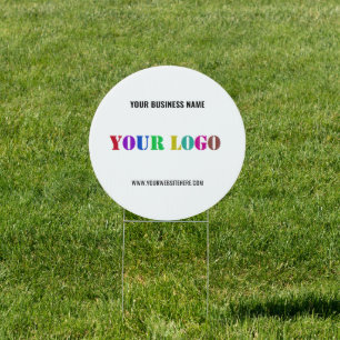 Custom Business Logo Text Promotional Outdoor Sign