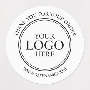 Custom Business Logo Thank You Labels