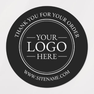 Custom Business Logo Thank You Labels