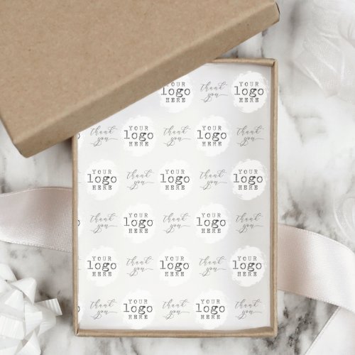 Custom Business Logo Thank You Script Tissue Paper