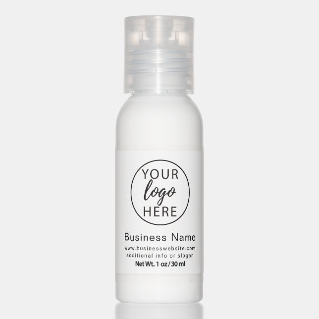 Custom Business Logo Travel Bottle Set Hand Lotion (Front)