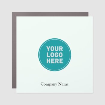 Custom Business Logo Unique Simple Car Magnet by ReligiousStore at Zazzle