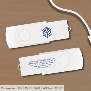Custom Business Logo USB Flash Drive