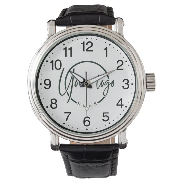 Custom Business Logo Watch (Front)