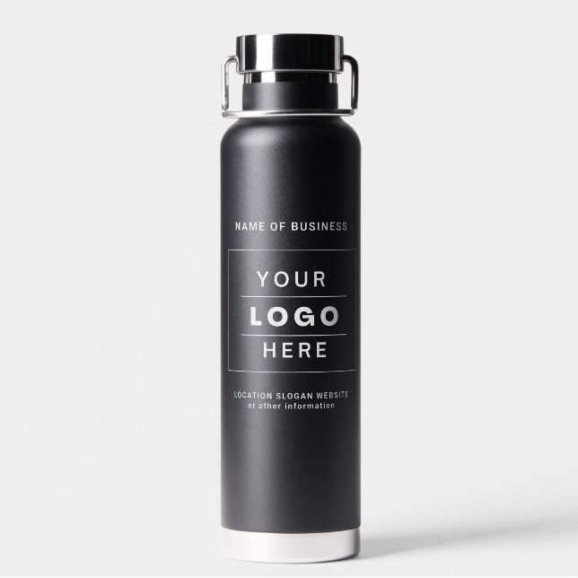  Custom Business Logo  Water Bottle (Back)