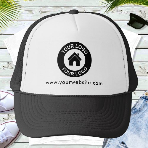 Custom Business Logo Website Promotional Baseball Trucker Hat