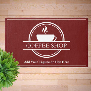 Custom Business Logo Welcome Rug