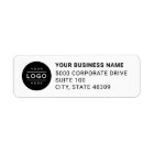 Custom Business Logo White Company Return Address