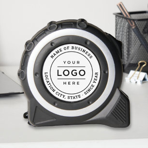 Custom Business Logo White Stamp Branded Tape Measure