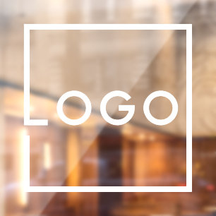 Custom Business Logo Window Cling