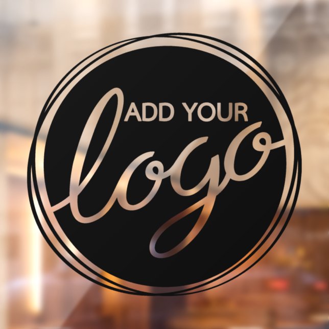 Custom Business Logo Window Cling (Sheet 2)