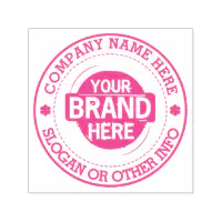 Your Business Logo Create Your Own Custom Rubber Rubber Stamp