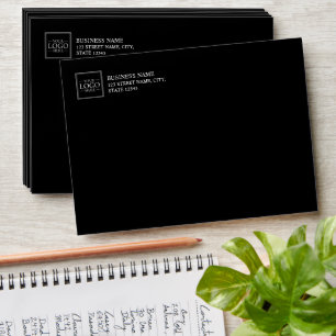 Custom Business Logo with Custom Text Envelope