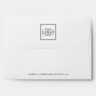 Custom Business Logo with Custom Text Envelope