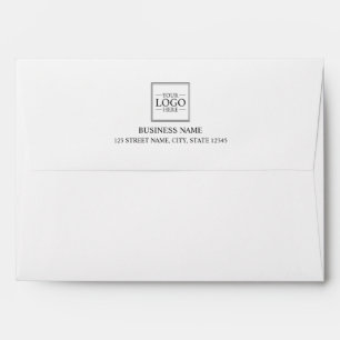 Custom Business Logo with Custom Text Envelope