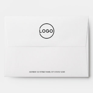 Custom Business Logo with Custom Text Envelope