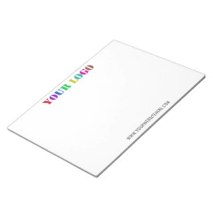 Custom Business Logo Your Branded Notepad Template
