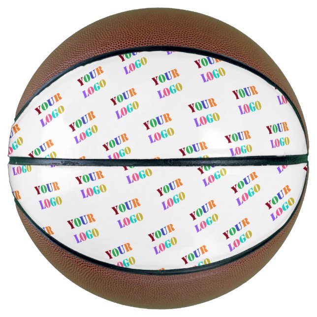 Custom Business Logo Your Company Basketball (Front)