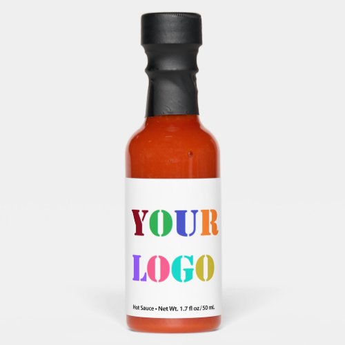 Custom Business Logo Your Company Hot Sauces