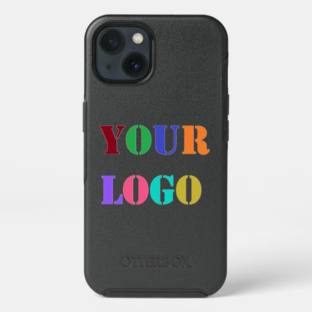 Custom Business Logo Your Company iPhone Case (Back)