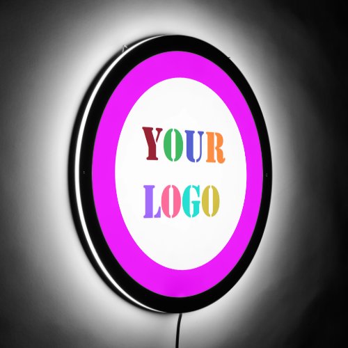 Custom Business Logo Your Company LED Sign