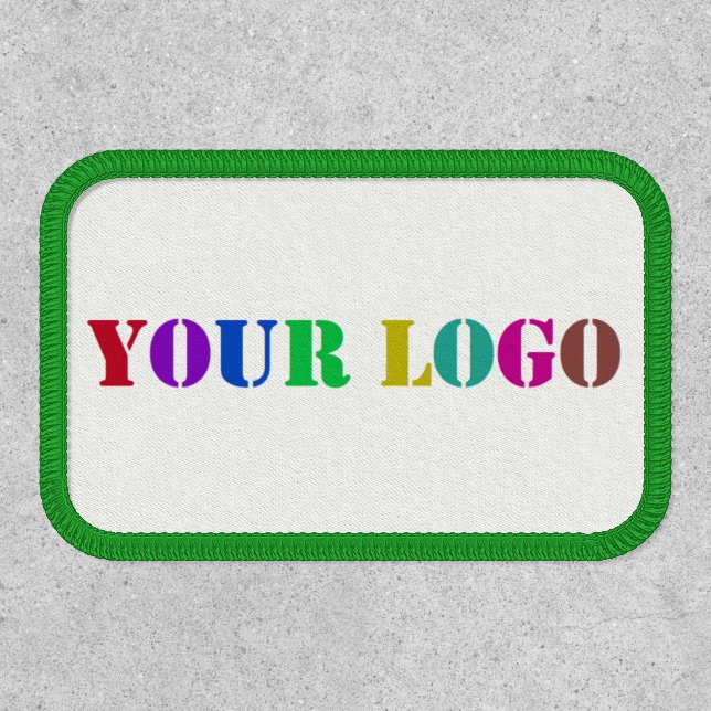 Custom Business Logo Your Company Patch Example (Front)
