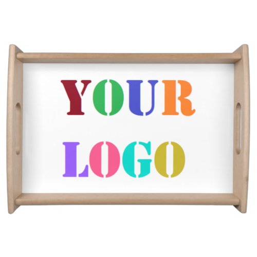 Custom Business Logo Your Company Serving Tray