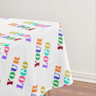 Custom Business Logo Your Company Tablecloth