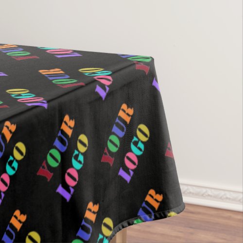 Custom Business LogoTablecloth _ Your Colors Tablecloth