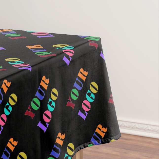 Custom Business LogoTablecloth - Your Colors Tablecloth (In Situ)