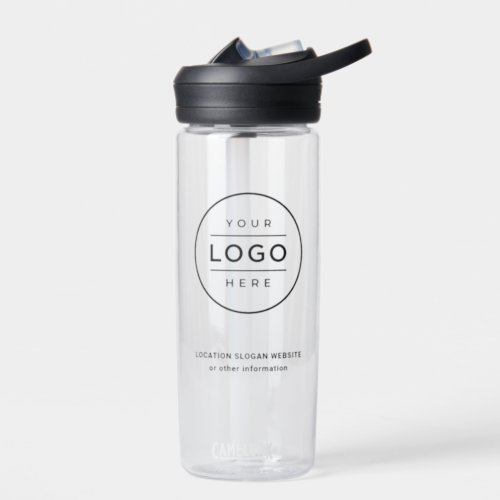 Custom Business Name and Logo Branded Water Bottle