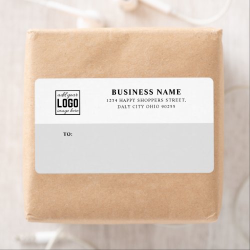 Custom Business Name And Logo Mailing Label