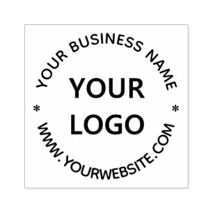 Custom Business Name Logo Company Personalized Rubber Stamp