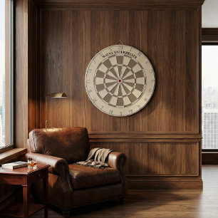 Custom Business Name Professional Dart Board
