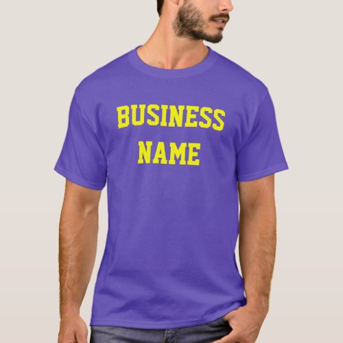 CUSTOM BUSINESS NAME T_Shirt