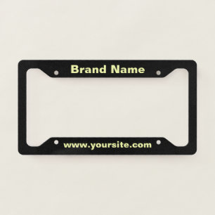 Custom Business Name Website Gold Script Frame