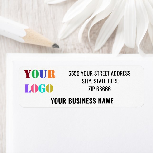 Custom Business Personalized Return Address Labels (Insitu)