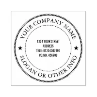 Company Rubber Stamp