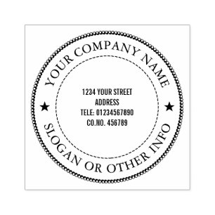 Custom Business Professional Rubber Stamp