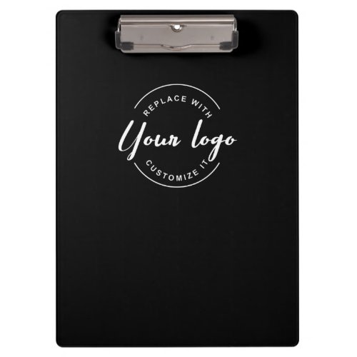 Custom Business Promotion Personalized White Logo  Clipboard