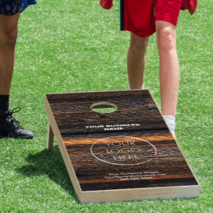 Custom Business Promotional Branded With Your Logo Cornhole Set