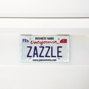 Custom Business Promotional  License Plate Frame