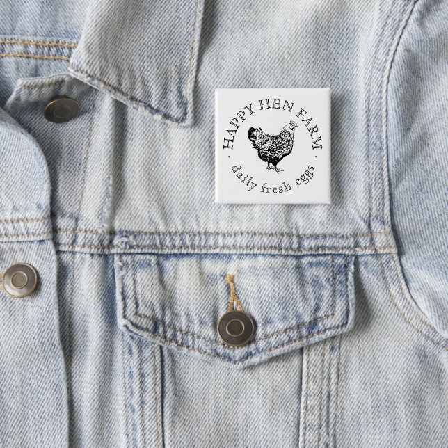 Custom Business Promotional Logo Button (In Situ)